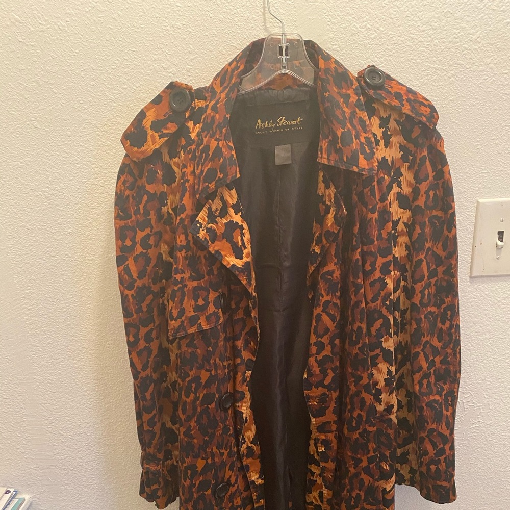 Exotic trench coat
